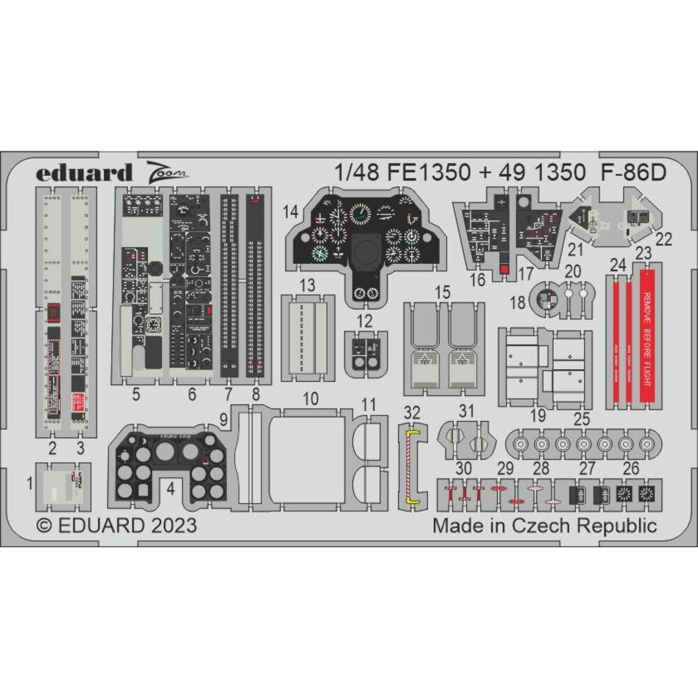 Eduard F-86D 48 REVELL