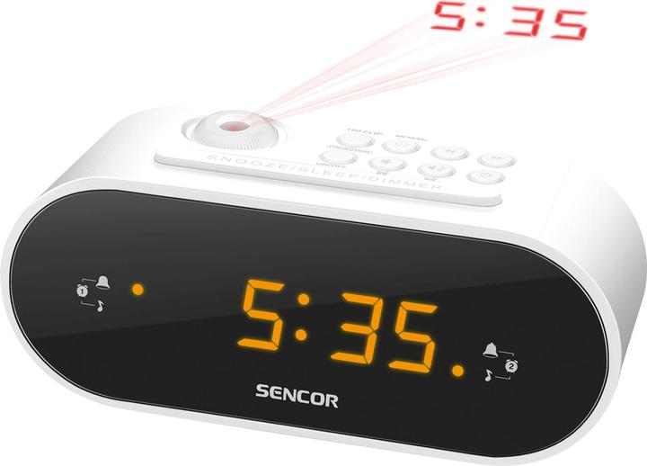 Image du produit Sencor SRC 3100 W Radio-réveil