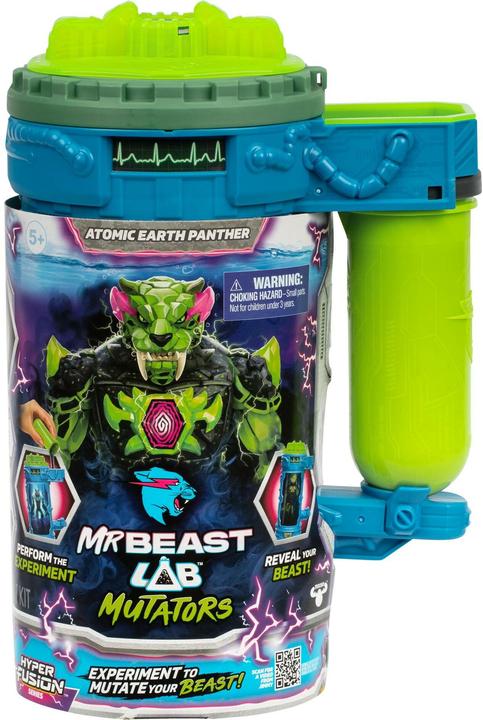 Productafbeelding Moose Mr. Beast Lab Swarms Actionfigur Rock Panther 26 cm