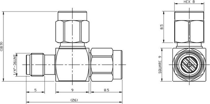Produktbild Delock SMA-Buchse zu 2xSMA-Stecker (Antennenkabel)