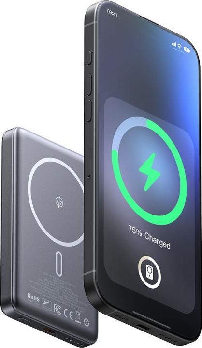 Actual product image Mcdodo 20W 10000mAh magnetic powerbank MC-4651 (10000 mAh, 20 W, 37 Wh)