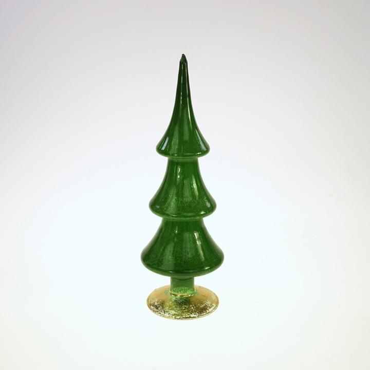 Image du produit Werner Voss Sapin de verre vert 9x29cm