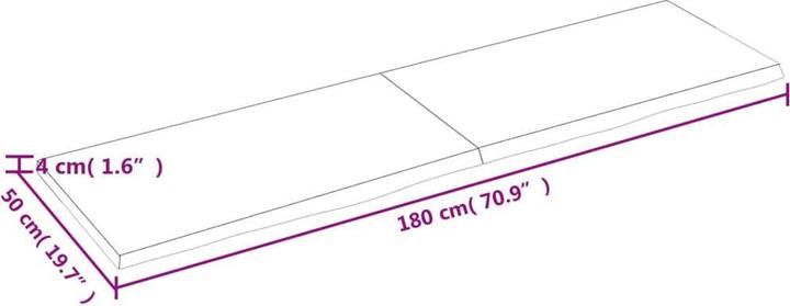 Immagine prodotto VidaXL Emerald (180 x 4 x 50 cm)