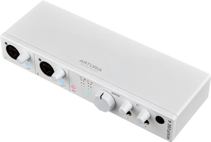 Arturia MiniFuse 4 White (6.3mm jack, USB)