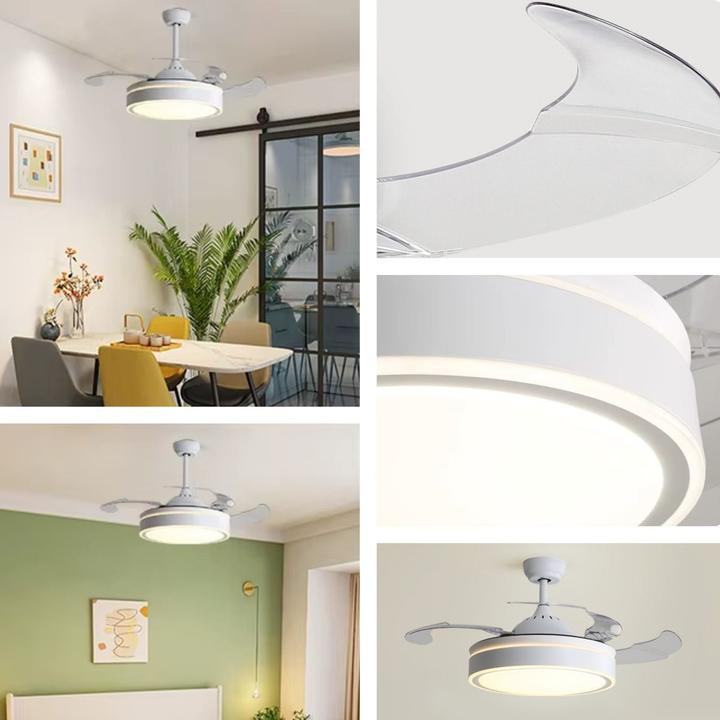 Immagine prodotto Hermex Deckenventilator mit LED-Beleuchtung Deckengebläse Ventilator