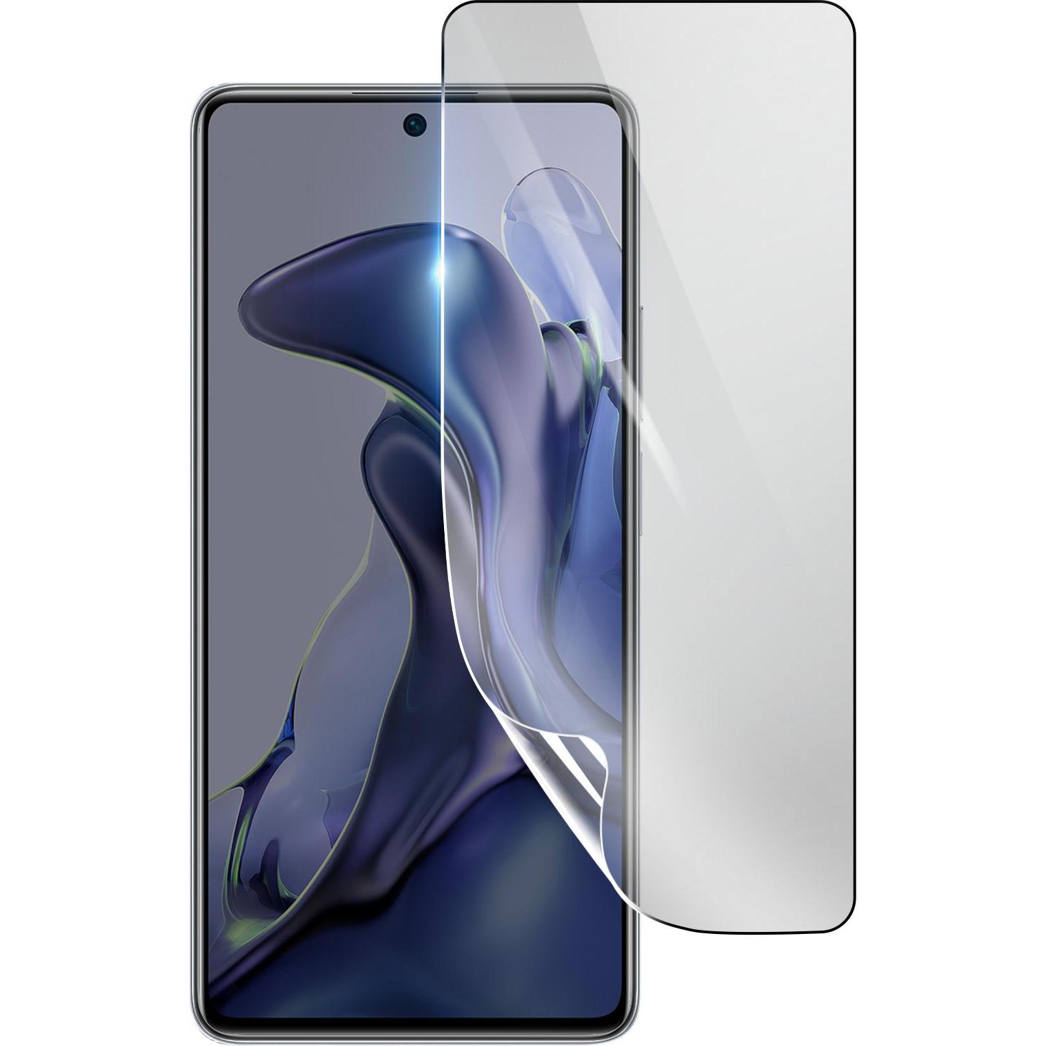 3MK Hydrogel Bildschirmfolie für Xiaomi 11T (1 Stück, Xiaomi 11T), Smartphone Schutzfolie, Transparent