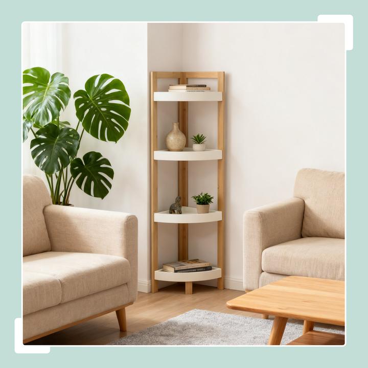 Image du produit Relaxdays Étagère d'angle