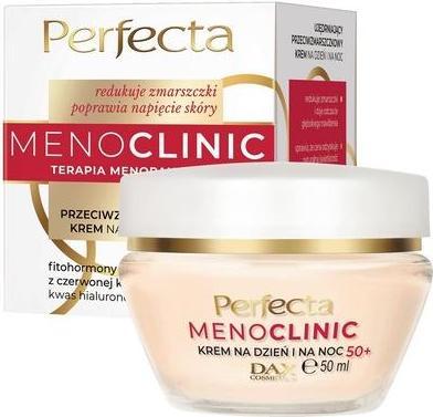 Actual product image Perfecta Menoclinic Firming Anti-Wrinkle Face Cream For Day And Night 50ml (50 ml, Day cream)