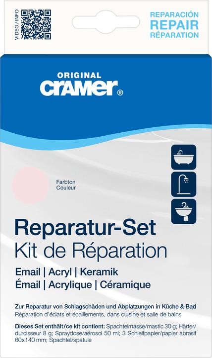 Produktbild Cramer Reparatur-Set für Keramik, Email und Acryl