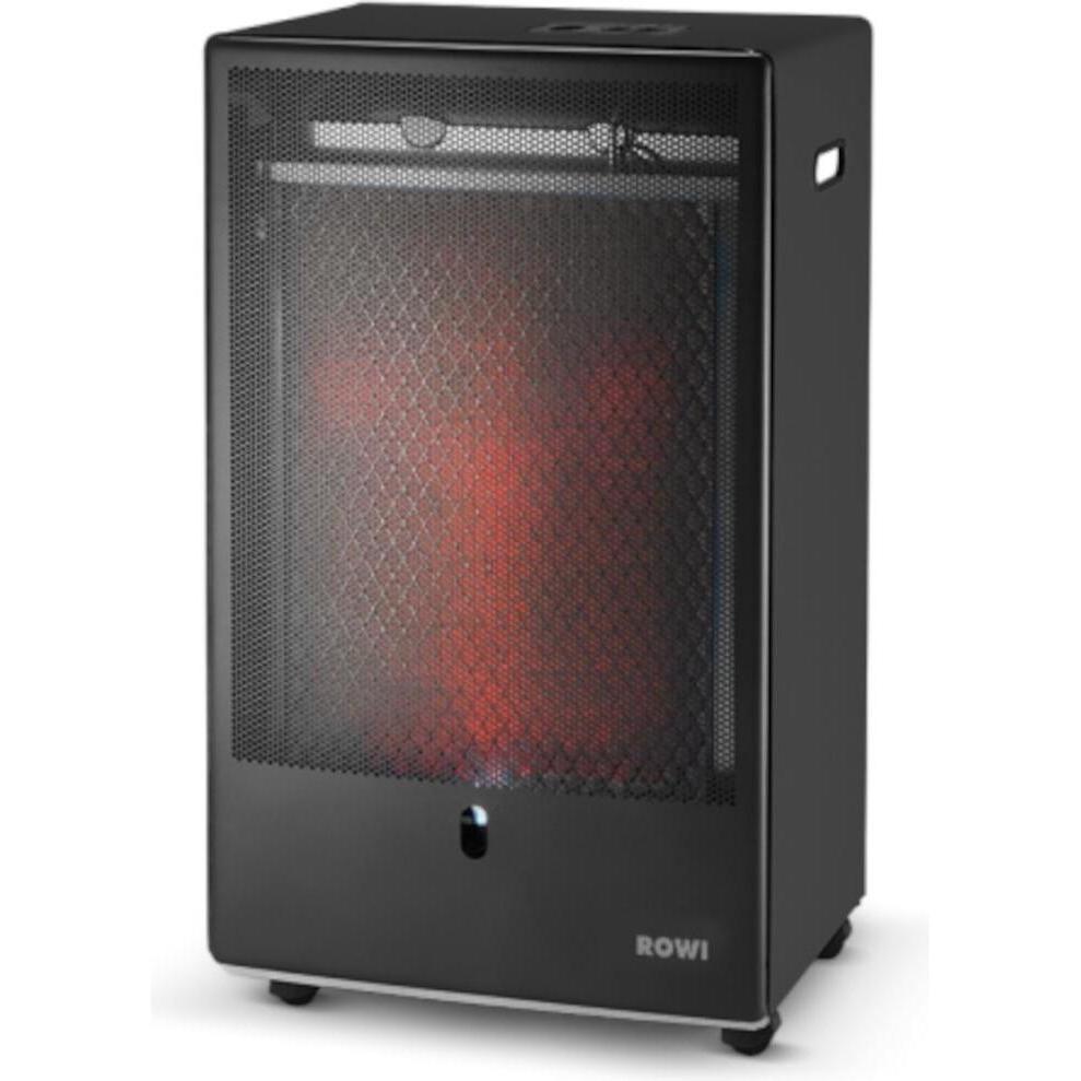 Rowi Gas-Katalytofen Pro 3400 W schwarz, Heizkörper, Schwarz