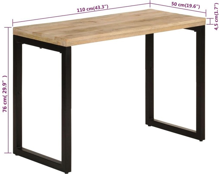 Produktbild VidaXL Deedee (110 x 50 x 76 cm)