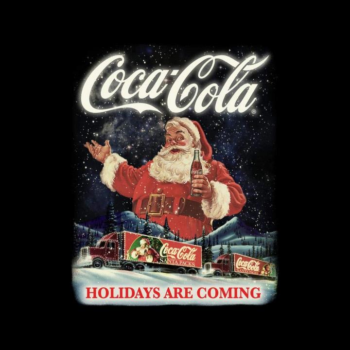 Produktbild Coca Cola Holidays Are Coming TShirt (L)