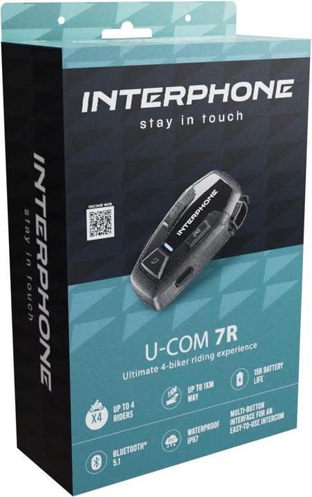 Image du produit Interphone Bluetooth Headset UCOM7R (Lot de 1)