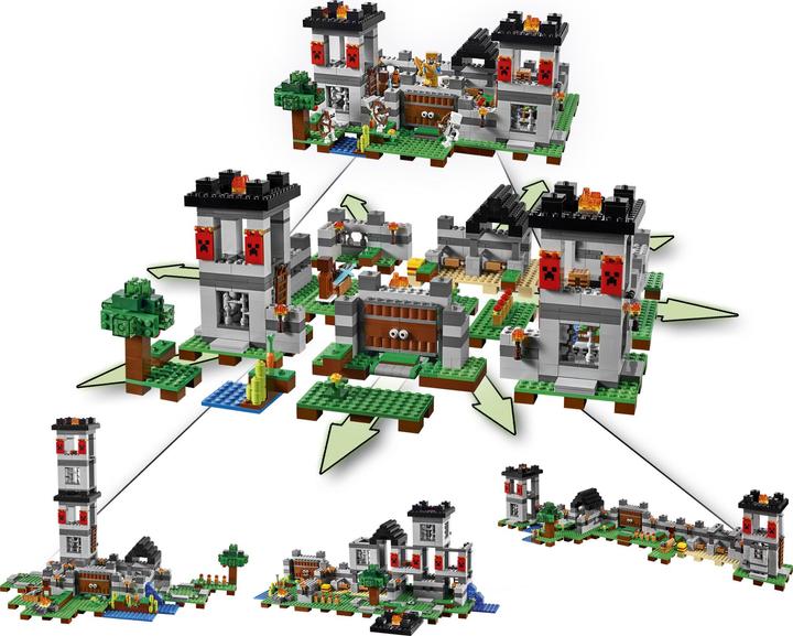 Image du produit LEGO Minecraft – La Forteresse (21127, LEGO Minecraft)