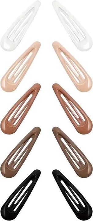 Produktbild ASMI 10 Stück Haarspangen Wassertropfenform (10 Stk.)