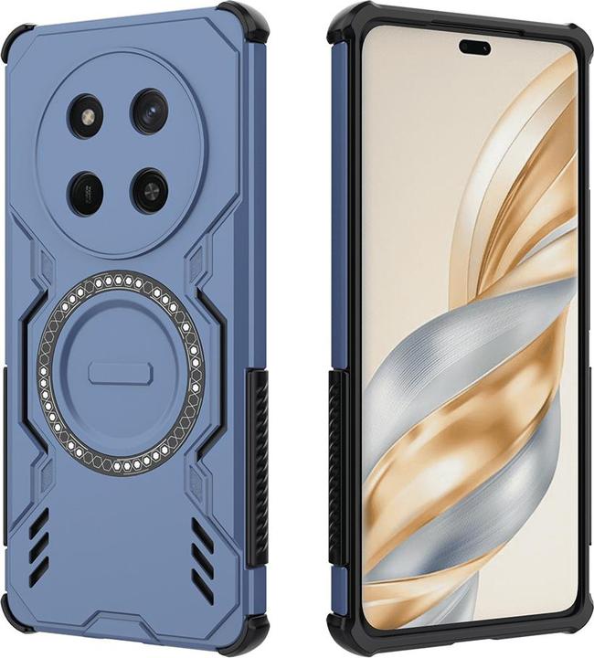 Actual product image Techsuit - ArmorMag Case - Honor Magic7 Lite / X9c - Blue (Honor Magic7 Lite, Honor X9)