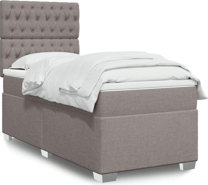 Image du produit VidaXL Bo x lit de saut avec matelas 120 x 190 cm Tissu (120 x 190 cm)