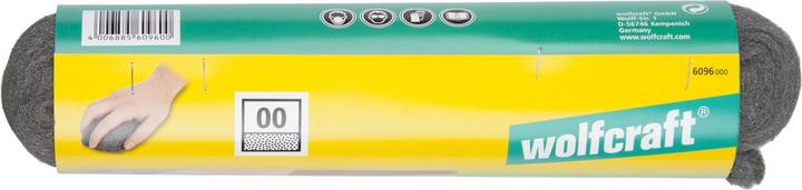 Produktbild wolfcraft 1 Stahlwolle Körnung 00, 200g (00)