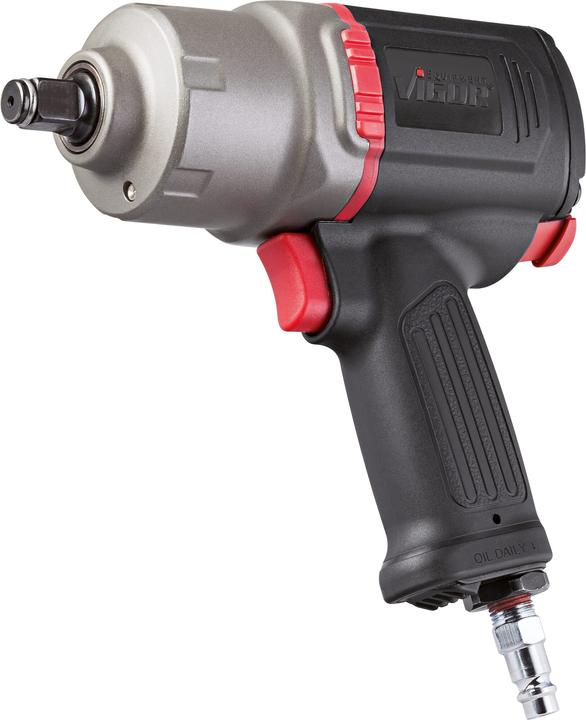 Produktbild Vigor Schlagschrauber ∙ V3653 ∙ Lösemoment maximal: 1890 Nm ∙ Vierkant 12,5 mm (1/2 Zoll) ∙ 186 mm … (Netzbetrieb)