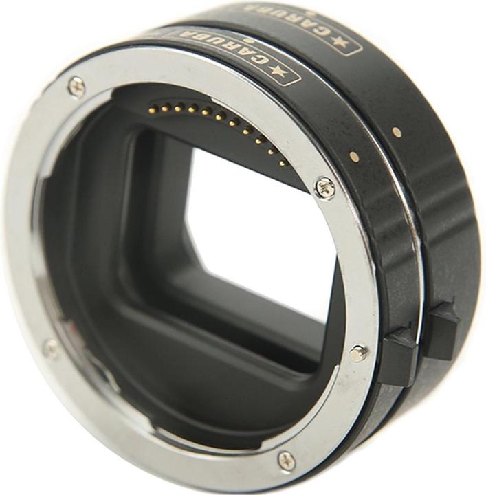 Immagine prodotto Caruba Set di tubi di prolunga Nikon Chrome (Tipo II) con attacco Z (per fotocamere Nikon con attacco Z) (Anello intermedio macro, Nikon Z)