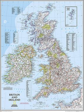 Actual product image National Geogr.Maps. Britain,Ireland