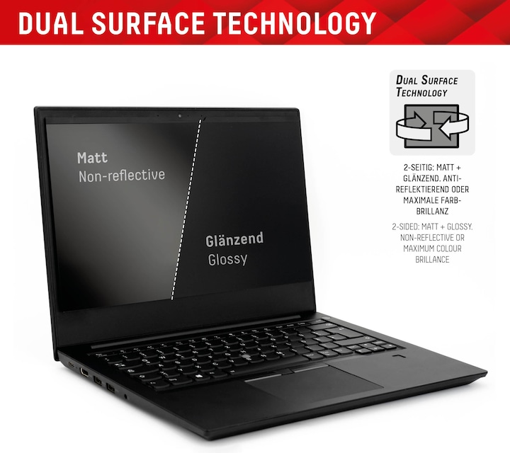 Produktbild Displex Privacy Safe, Laptop Blickschutzfilter (14", 16 : 9)