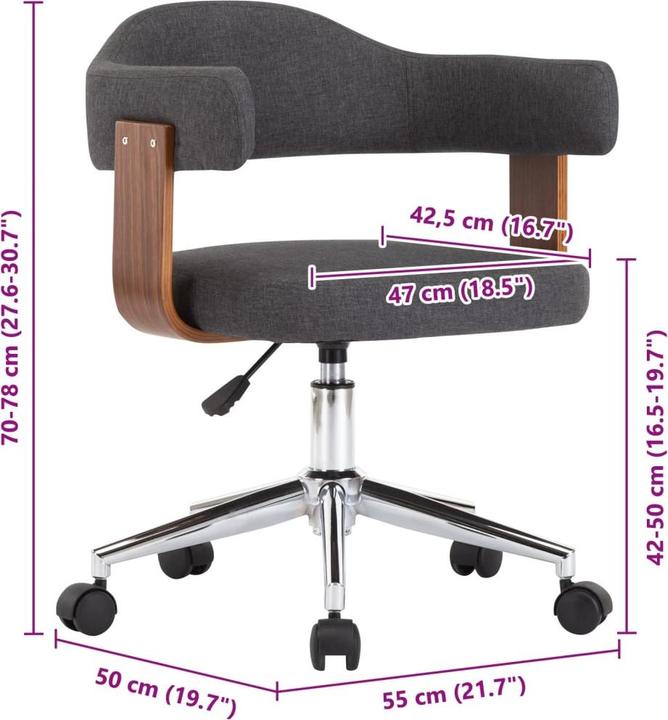 Produktbild vidaXL Esszimmerstuhl