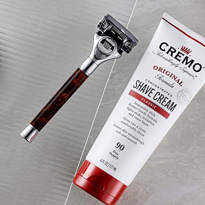 Actual product image Cremo Barber Grade Shaver with Replacement Heads