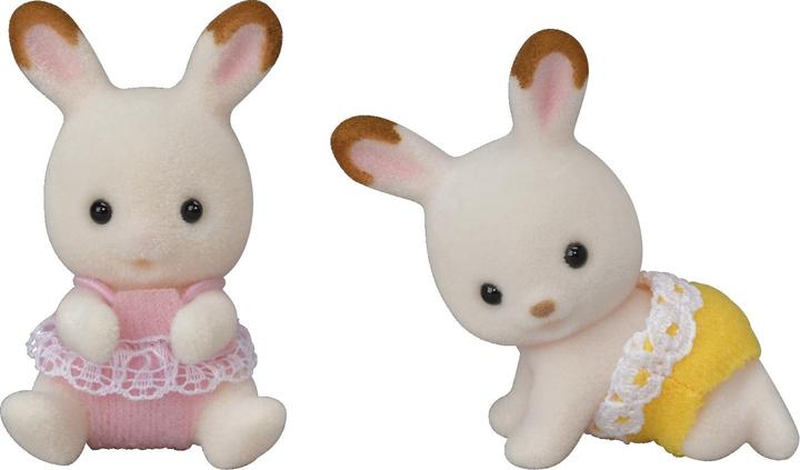 Productafbeelding Sylvanian Families Chocolade Konijn Tweeling Baby's & Kinderwagen