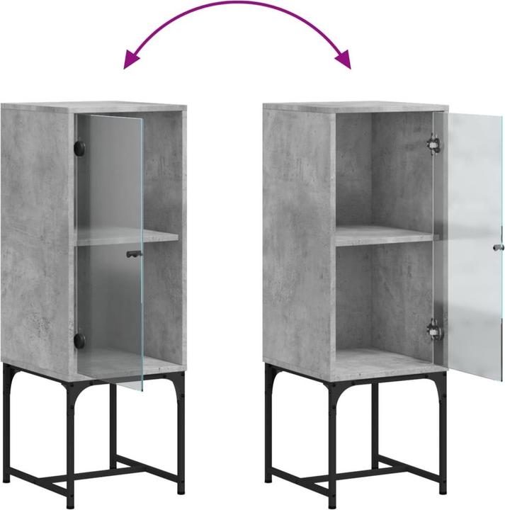 Image du produit vidaXL Beistellschrank (37 x 35 x 100 cm)
