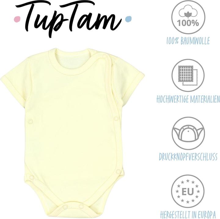 Produktbild TupTam Wickelbody Kurzarm - 5er Set (62)