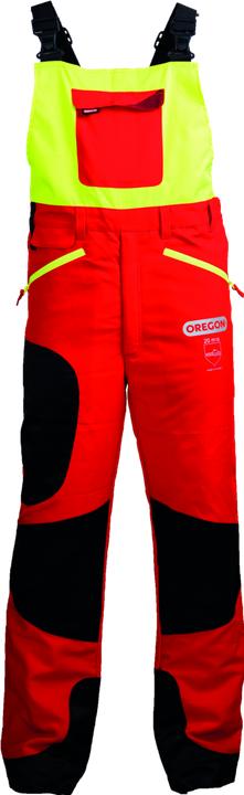 Oregon Salopette anti-coupures Waipoua, jaune/rouge, taille XL
