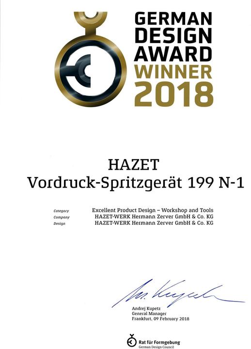 Produktbild HAZET Pumpsprühflasche 199N-1 (1 l)