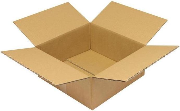 Actual product image Transpak Folding carton 2-wall dimensions 400x400x170mm quality 2.30BC brown brown (10x)