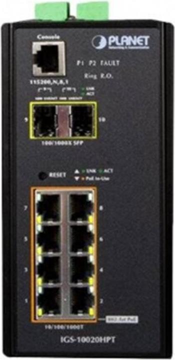 Produktbild Planet 8-Port Ind.SFP Managed Switch (8 Ports)