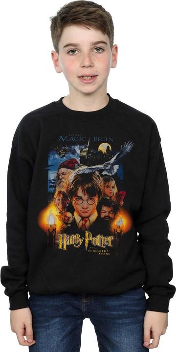 Produktbild The Sorcerer's Stone Poster Sweatshirt Jungen (116)