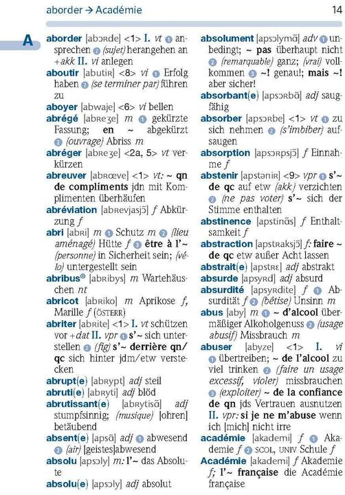 Produktbild Praxiswörterbuch Französisch (Deutsch, Französisch, 2017)