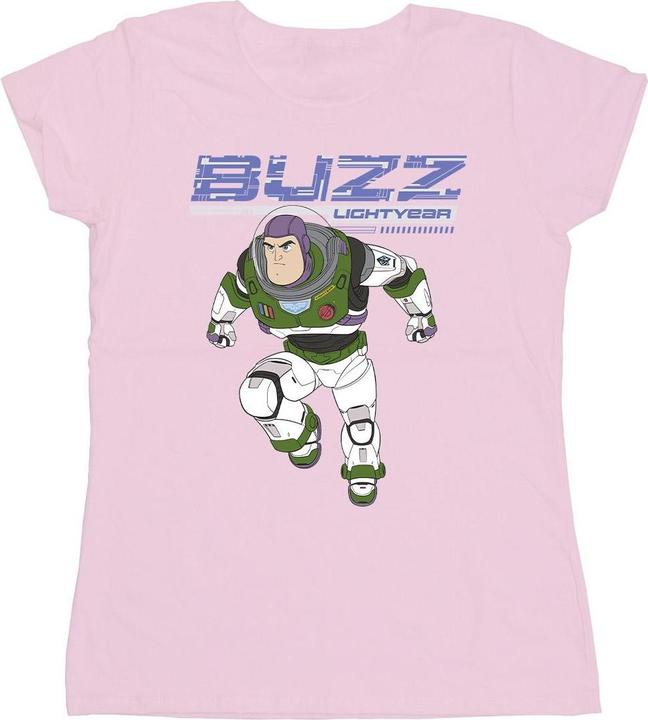 Actual product image Disney Womens/Ladies Lightyear Buzz Jump To Action Cotton T-Shirt (XXL)