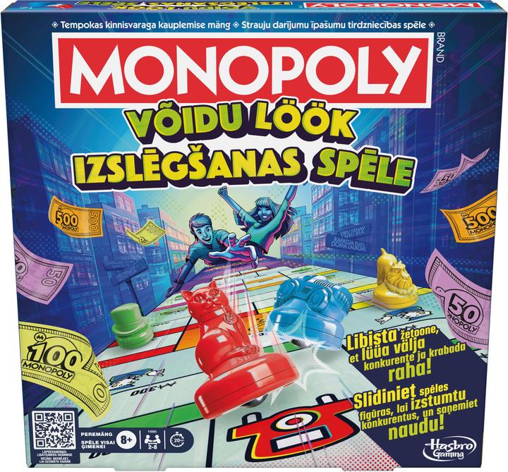 Produktbild Monopoly HAS MON Brettspiel Knockout EE/LV (Deutsch, Englisch, Lettisch, 2 Spieler)