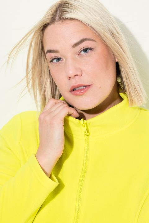 Actual product image Ulla Popken Modular Fleece Zip Front Jacket (50, 52)