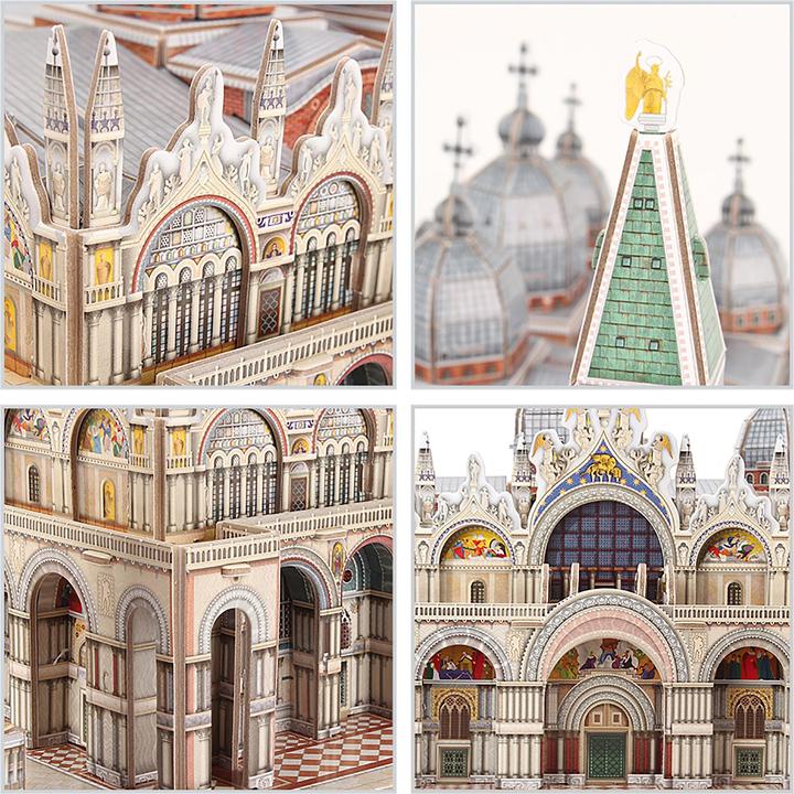 Produktbild Cubic Fun 3d Puzzel St. Mark's Square (107 Teile)