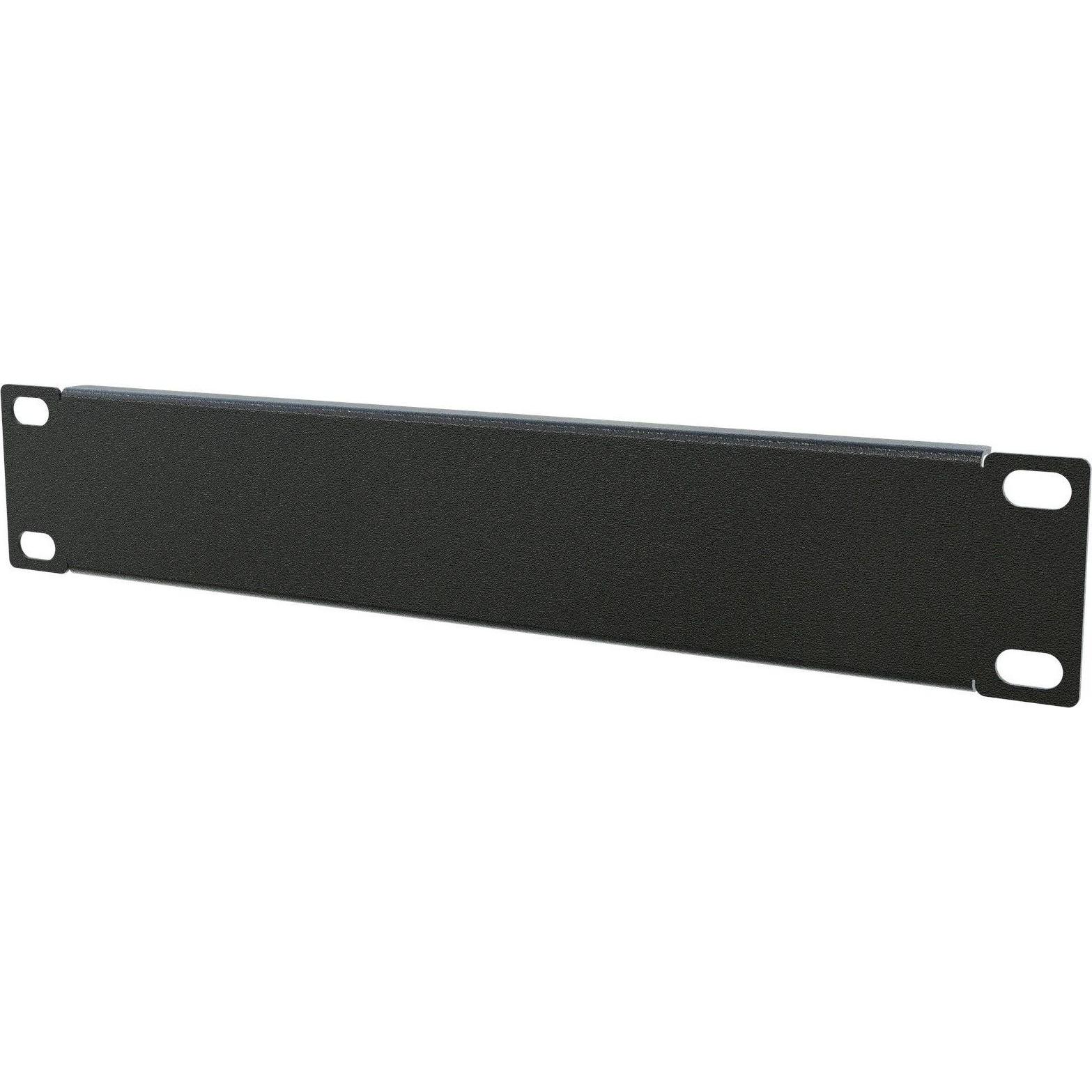 Stalflex Telaio di mascheratura 10" 1U, nero S-RP10-1U-B, Accessori per armadio rack, Nero