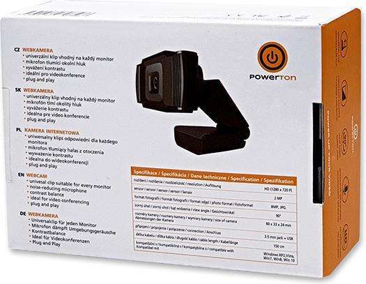 Actual product image Powerton PWCAM1 webcam (0.90 Mpx)