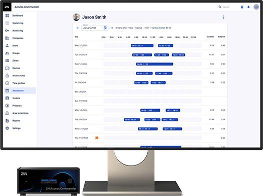 Produktbild 2N PC KIT BRIX N100/COMMANDER BOX 2.0 1120120E (Ethernet)