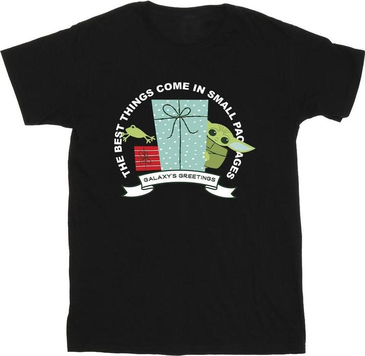 Immagine prodotto Star Wars The Mandalorian Galaxy's Greetings Maglietta Uomo (M)