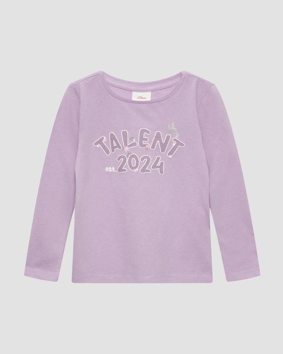 Produktbild S.Oliver T-Shirt Langarmshirt mit Frontprint (128, 134)