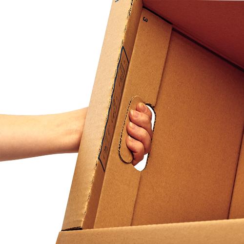 Actual product image Fellowes Removal box (9 x 60 x 80 cm, 39 l)