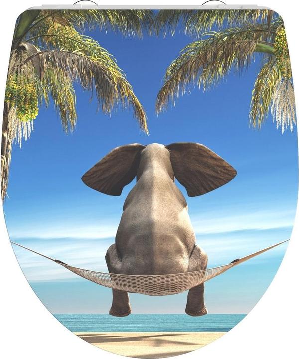 Produktbild Schütte WC Sitz Duroplast WC-Sitz ICEBERG Absenkautomatik Schnellverschluss Quick Release 82579 Eisberg