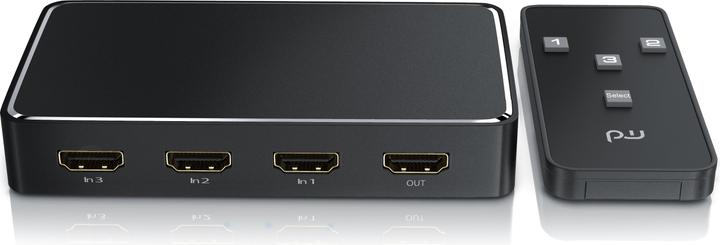 Image du produit Primewire Commutateur HDMI 4K avec télécommande