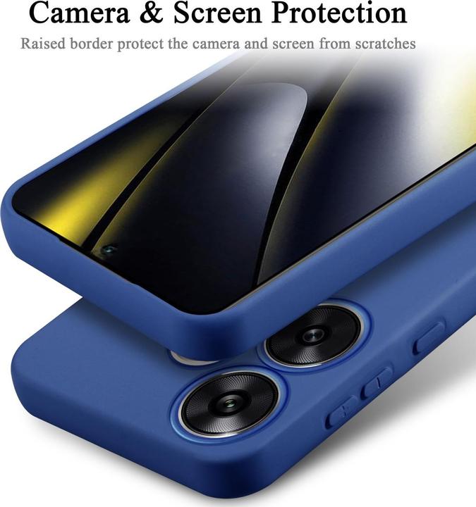 Image du produit Cadorabo Housse pour Xiaomi Poco F6 TPU avec design Liquid Protection (Xiaomi Poco F6)